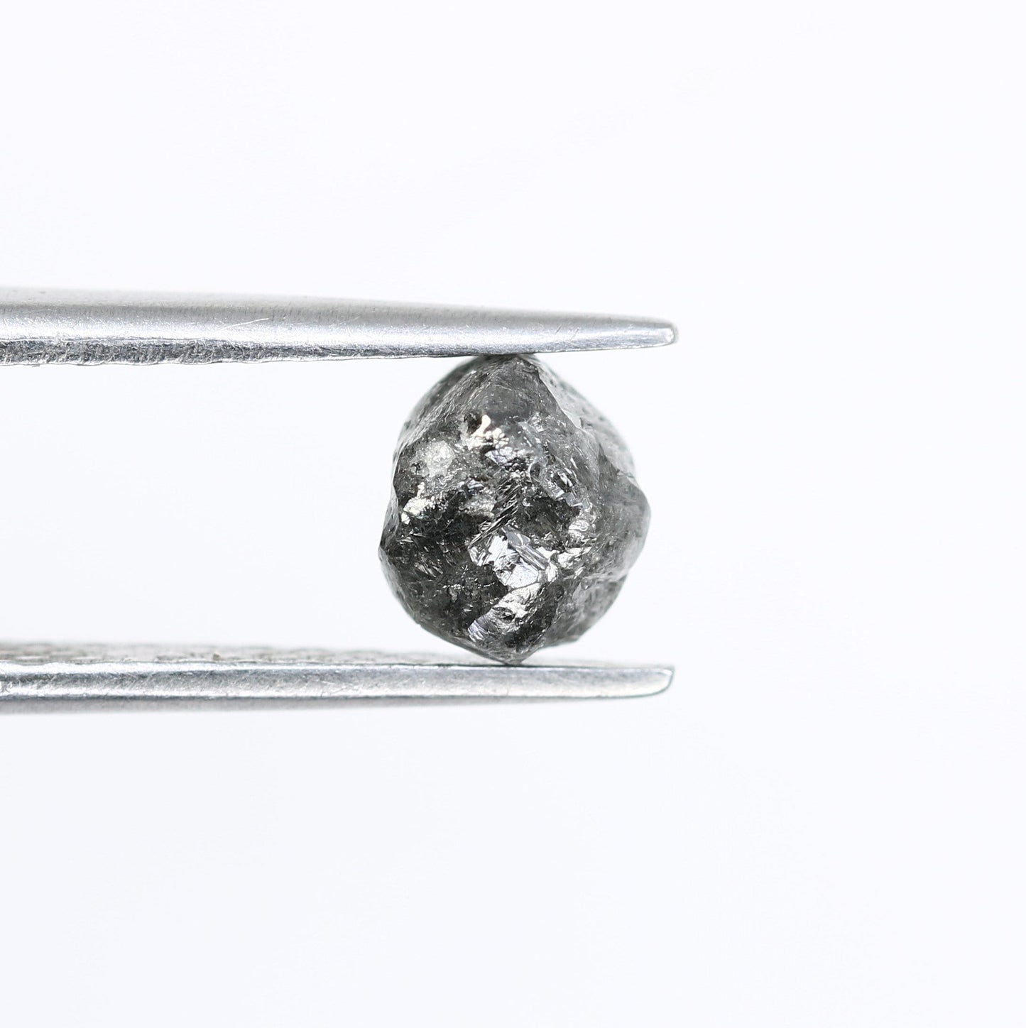 1.25 CT Uncut Raw Salt and Pepper - Loose Rough Diamond - Raw Irregular Shape - Customize Jewelry - Sale Offer - Christmas Gift