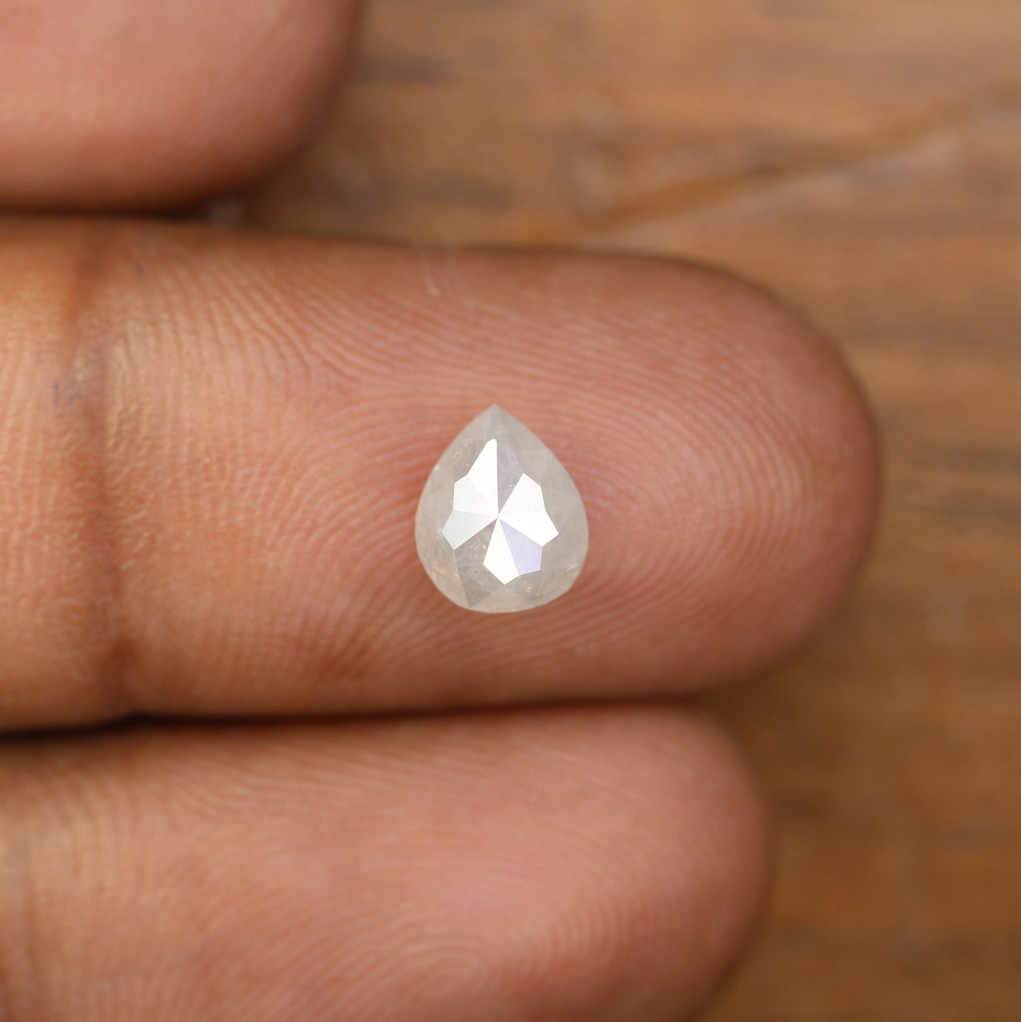 1.68 CT Pear White Grey Natural Loose Diamond for Engagement Ring | Perfect Promise Ring | Gift for Him or Her | Christmas Present
