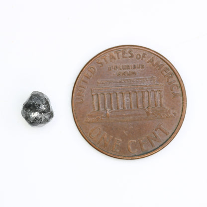 1.25 CT Uncut Raw Salt and Pepper - Loose Rough Diamond - Raw Irregular Shape - Customize Jewelry - Sale Offer - Christmas Gift