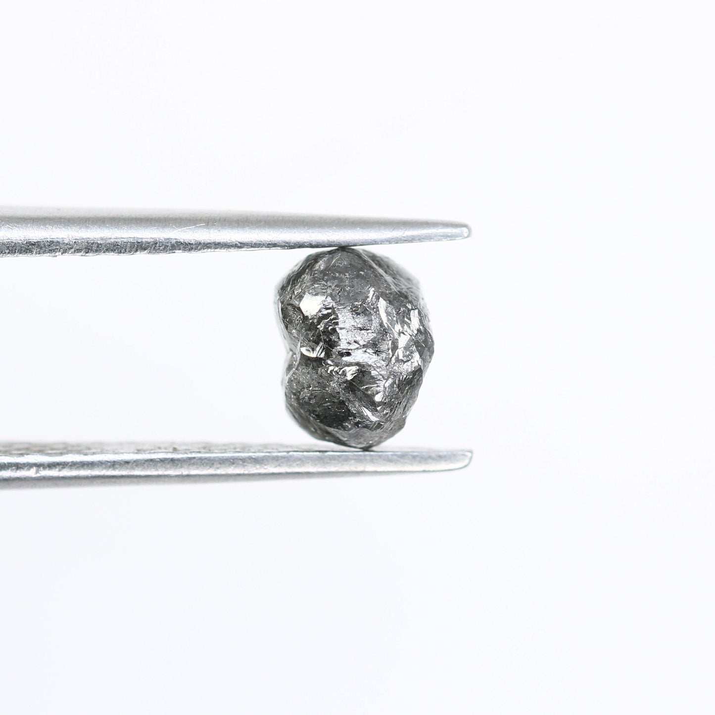 1.25 CT Uncut Raw Salt and Pepper - Loose Rough Diamond - Raw Irregular Shape - Customize Jewelry - Sale Offer - Christmas Gift