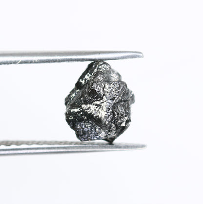 2.54 CT Uncut Raw Salt and Pepper - Loose Rough Diamond - Raw Irregular Shape - Customize Jewelry - Sale Offer - Christmas Gift