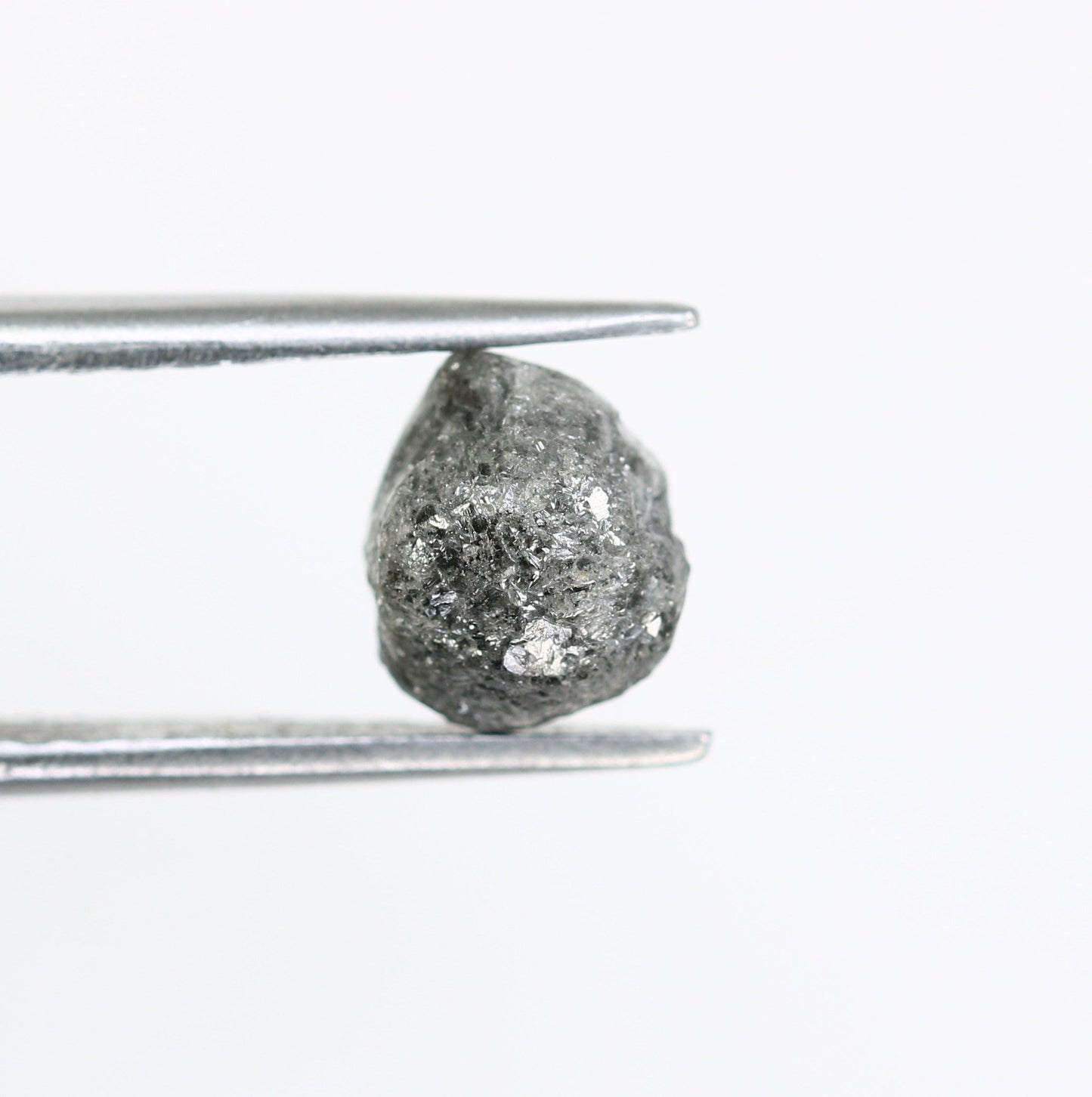 2.29 CTUncut Raw Salt and Pepper - Loose Rough Diamond - Raw Irregular Shape - Customize Jewelry - Sale Offer - Christmas Gift
