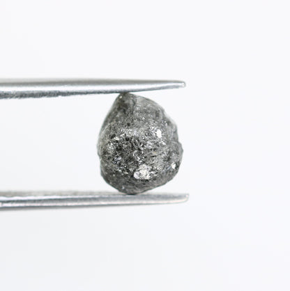 2.29 CTUncut Raw Salt and Pepper - Loose Rough Diamond - Raw Irregular Shape - Customize Jewelry - Sale Offer - Christmas Gift