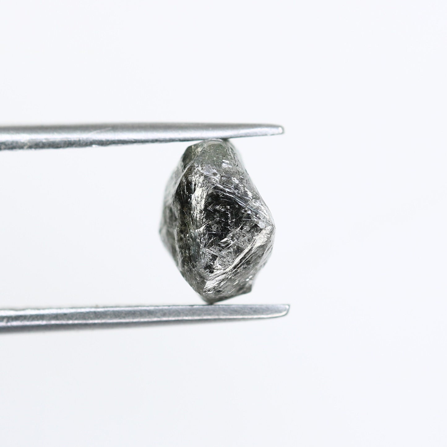 2.14 CT Uncut Raw Salt and Pepper - Loose Rough Diamond - Raw Irregular Shape - Customize Jewelry - Sale Offer - Christmas Gift