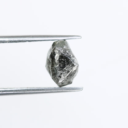 2.14 CT Uncut Raw Salt and Pepper - Loose Rough Diamond - Raw Irregular Shape - Customize Jewelry - Sale Offer - Christmas Gift