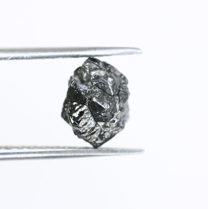 2.54 CT Uncut Raw Salt and Pepper - Loose Rough Diamond - Raw Irregular Shape - Customize Jewelry - Sale Offer - Christmas Gift