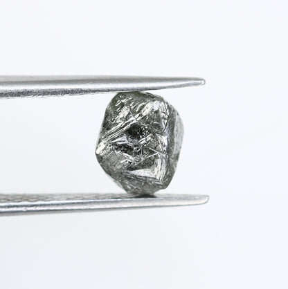 2.14 CT Uncut Raw Salt and Pepper - Loose Rough Diamond - Raw Irregular Shape - Customize Jewelry - Sale Offer - Christmas Gift