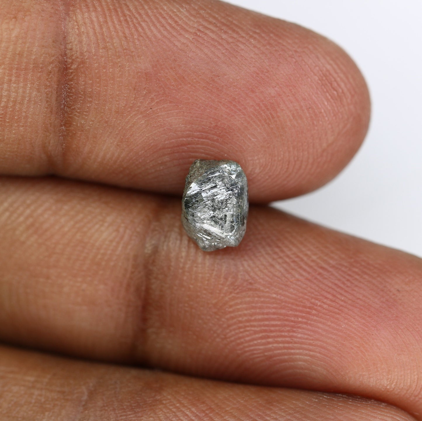 2.14 CT Uncut Raw Salt and Pepper - Loose Rough Diamond - Raw Irregular Shape - Customize Jewelry - Sale Offer - Christmas Gift