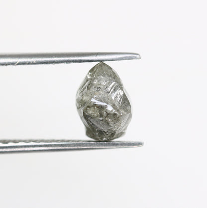 2.27 CT Uncut Raw Salt and Pepper - Loose Rough Diamond - Raw Irregular Shape - Customize Jewelry - Sale Offer - Christmas Gift
