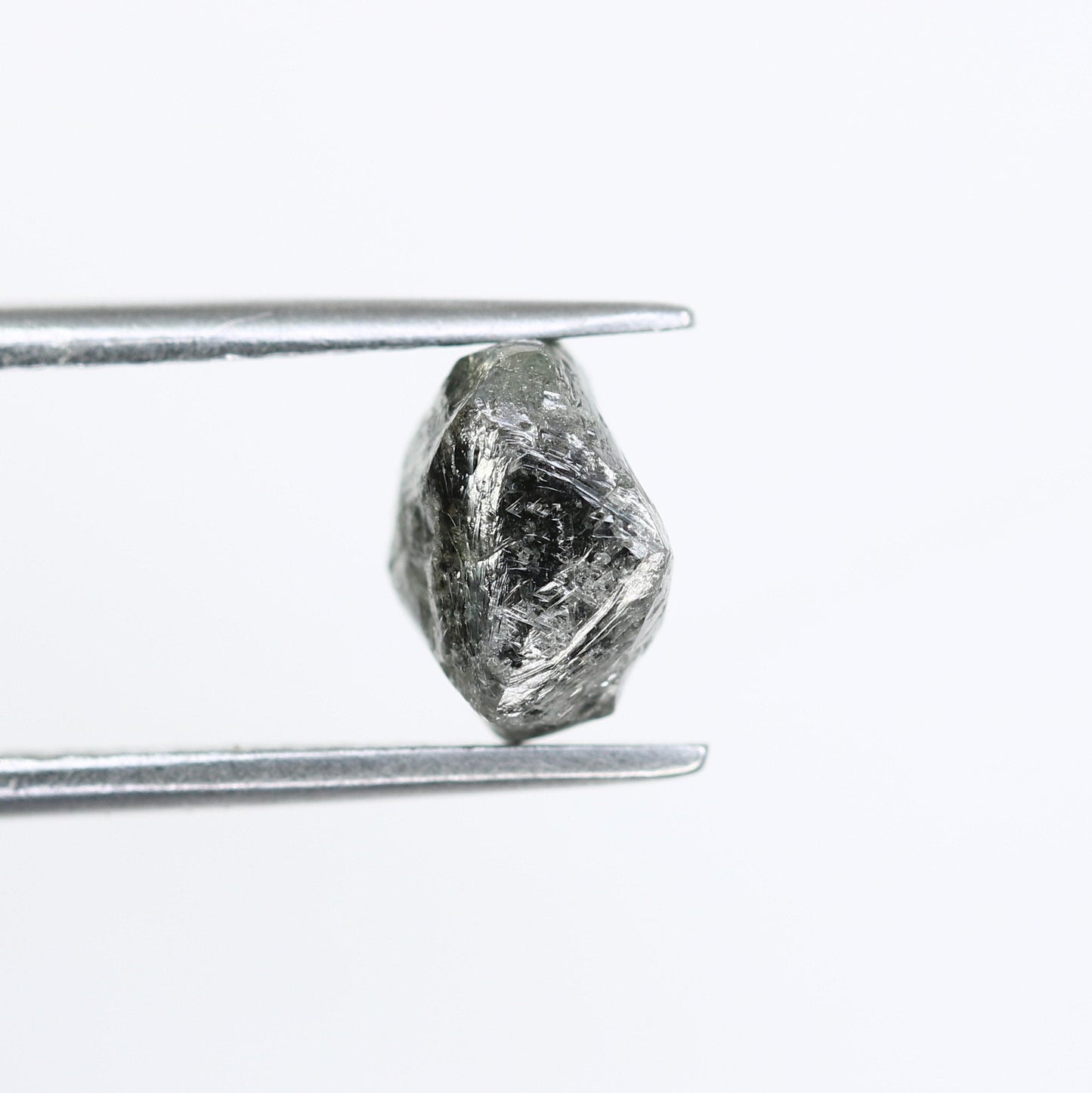 2.14 CT Uncut Raw Salt and Pepper - Loose Rough Diamond - Raw Irregular Shape - Customize Jewelry - Sale Offer - Christmas Gift