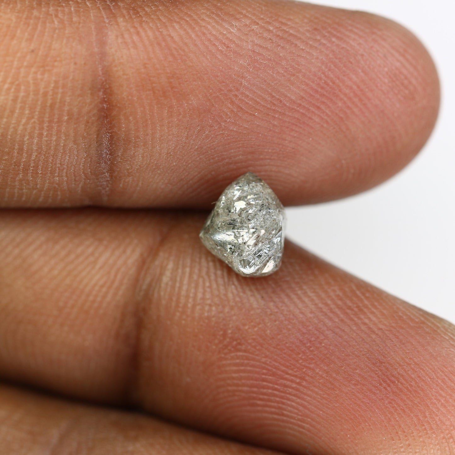 2.27 CT Uncut Raw Salt and Pepper - Loose Rough Diamond - Raw Irregular Shape - Customize Jewelry - Sale Offer - Christmas Gift