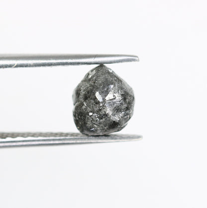 2.18 CTUncut Raw Salt and Pepper - Loose Rough Diamond - Raw Irregular Shape - Customize Jewelry - Sale Offer - Christmas Gift