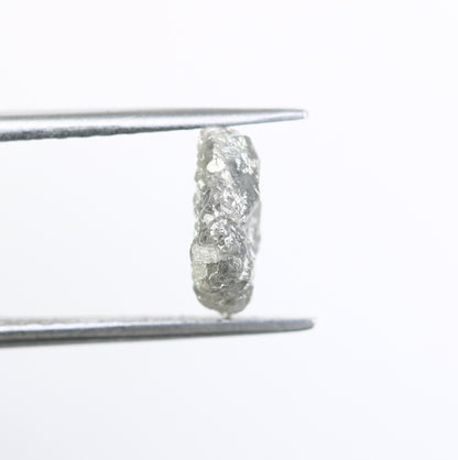 1.72 CT Gray Uncut Raw Salt and Pepper - Loose Rough Diamond - Raw Irregular Shape - Customize Jewelry - Sale Offer - Christmas Gift