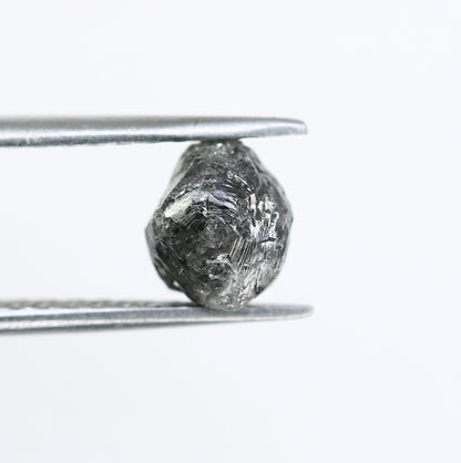 2.02 CT Uncut Raw Salt and Pepper - Loose Rough Diamond - Raw Irregular Shape - Customize Jewelry - Sale Offer - Christmas Gift