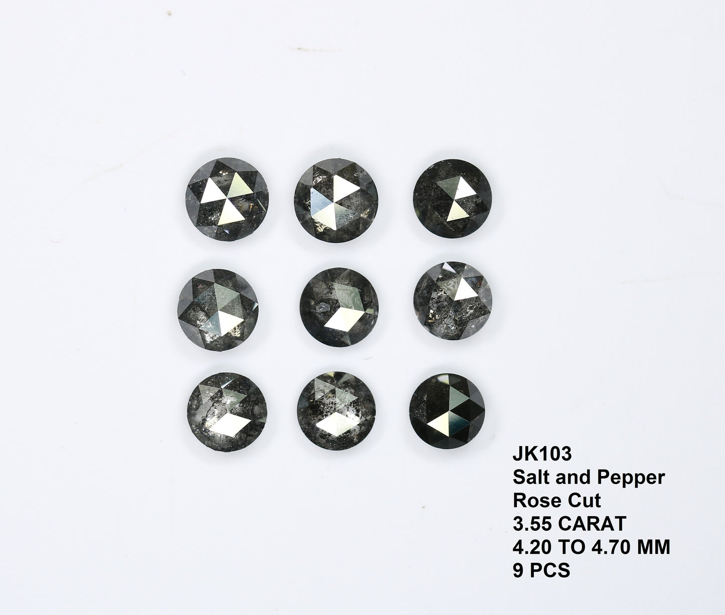 Enhanced Black Diamond | Black Briolette Diamond | Natural Loose Briolette For Pendants, Necklace & Chain Locket 4.20 - 4.70 MM Diamonds