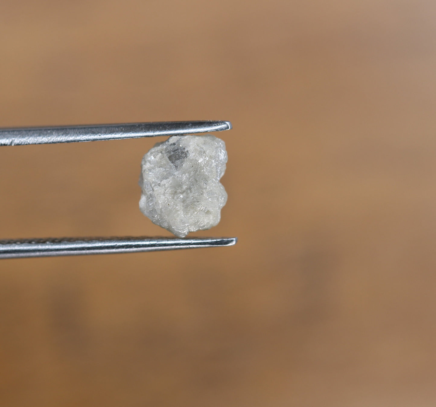 2.14 CT Snow White Uncut Raw Salt and Pepper - Loose Rough Diamond - Raw Irregular Shape - Customize Jewelry - Sale Offer - Christmas Gift