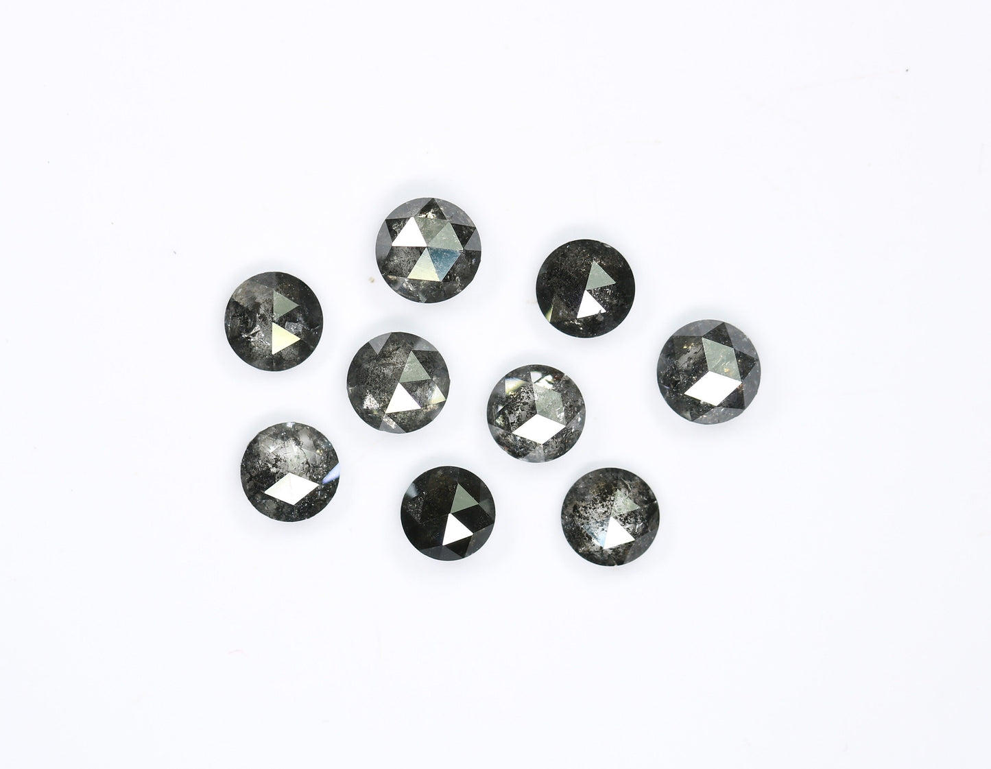 Enhanced Black Diamond | Black Briolette Diamond | Natural Loose Briolette For Pendants, Necklace & Chain Locket 4.20 - 4.70 MM Diamonds