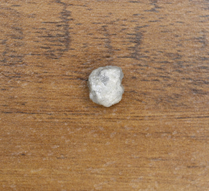 2.14 CT Snow White Uncut Raw Salt and Pepper - Loose Rough Diamond - Raw Irregular Shape - Customize Jewelry - Sale Offer - Christmas Gift