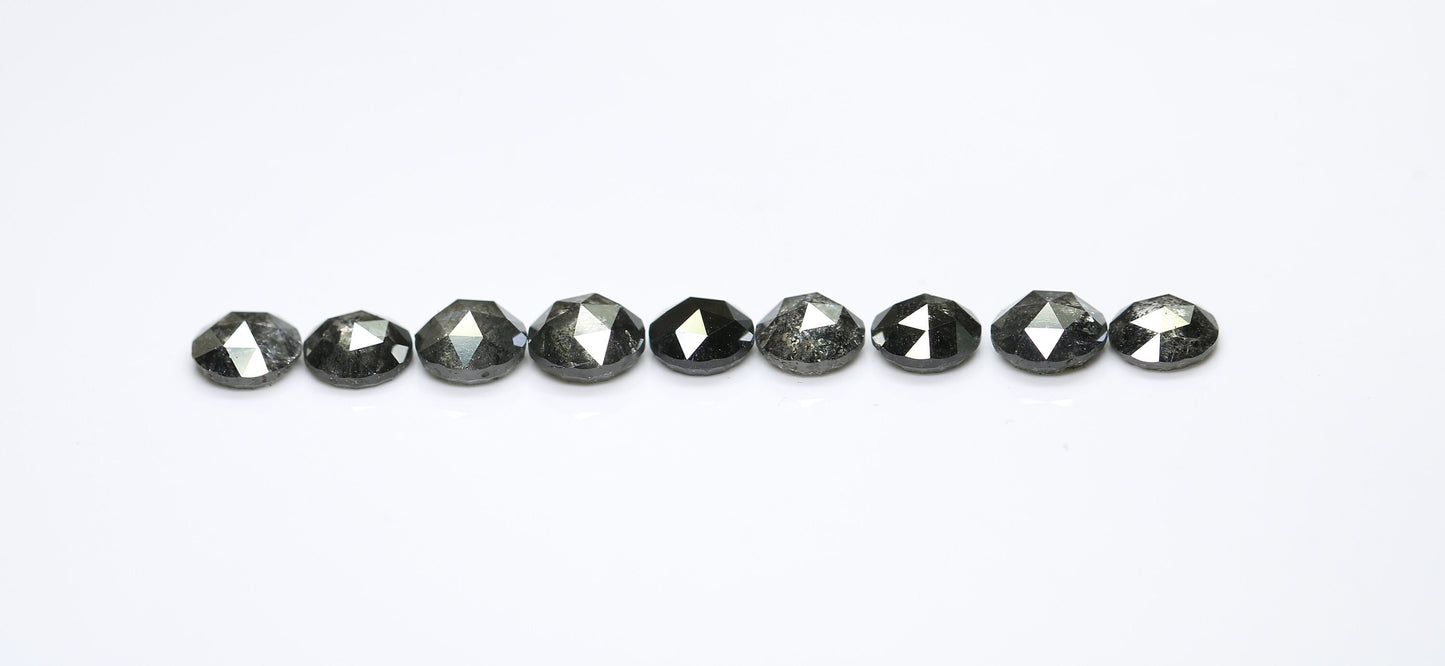 Enhanced Black Diamond | Black Briolette Diamond | Natural Loose Briolette For Pendants, Necklace & Chain Locket 4.20 - 4.70 MM Diamonds