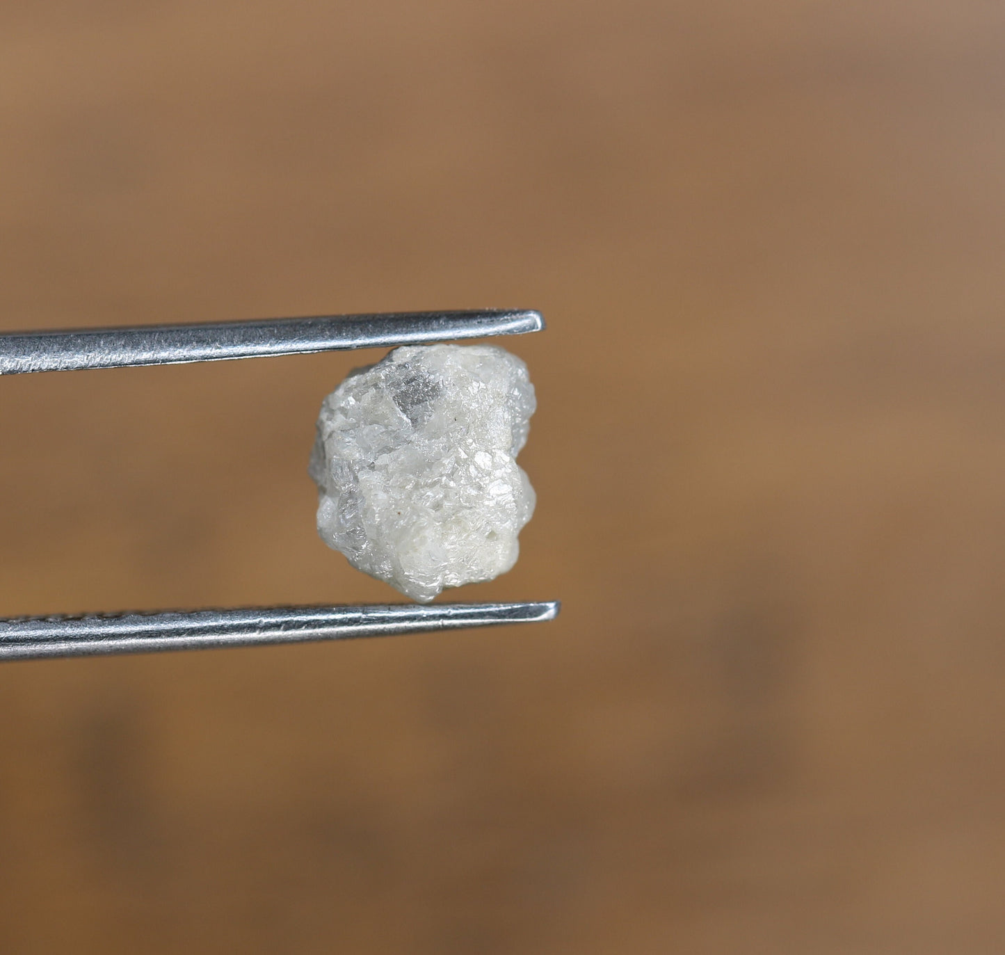 2.14 CT Snow White Uncut Raw Salt and Pepper - Loose Rough Diamond - Raw Irregular Shape - Customize Jewelry - Sale Offer - Christmas Gift