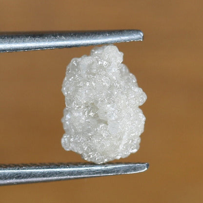 0.93 CT Snow White Uncut Raw Salt and Pepper - Loose Rough Diamond - Raw Irregular Shape - Customize Jewelry - Sale Offer - Christmas Gift