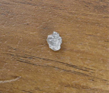 1.43 CT Snow White Uncut Raw Salt and Pepper - Loose Rough Diamond - Raw Irregular Shape - Customize Jewelry - Sale Offer - Christmas Gift