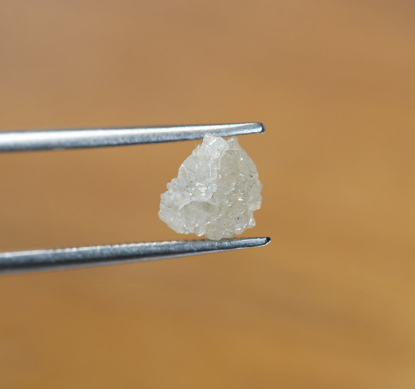 1.38 CT White Uncut Raw Salt and Pepper - Loose Rough Diamond - Raw Irregular Shape - Customize Jewelry - Sale Offer - Christmas Gift