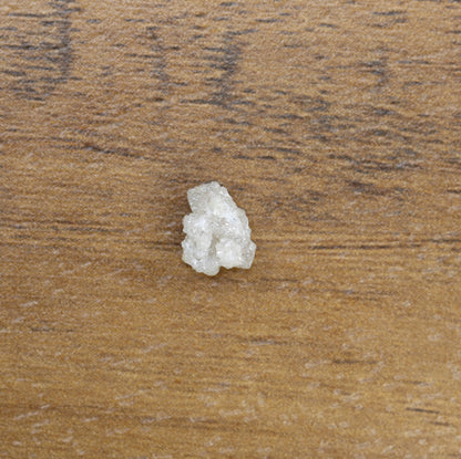 1.23 CT  Snow White Uncut Raw Salt and Pepper - Loose Rough Diamond - Raw Irregular Shape - Customize Jewelry - Sale Offer - Christmas Gift