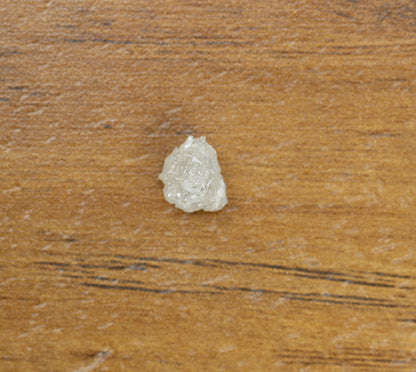 1.38 CT White Uncut Raw Salt and Pepper - Loose Rough Diamond - Raw Irregular Shape - Customize Jewelry - Sale Offer - Christmas Gift