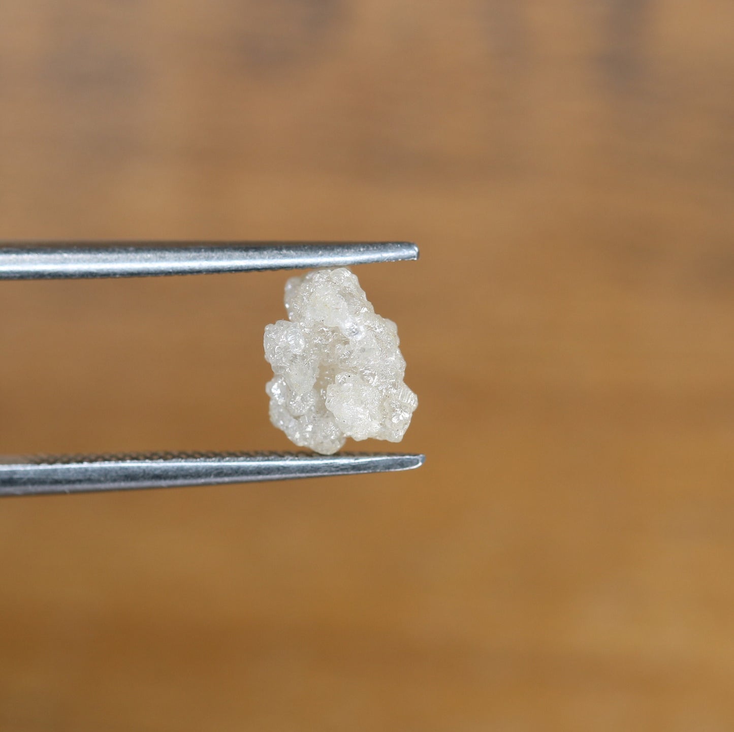 1.23 CT  Snow White Uncut Raw Salt and Pepper - Loose Rough Diamond - Raw Irregular Shape - Customize Jewelry - Sale Offer - Christmas Gift