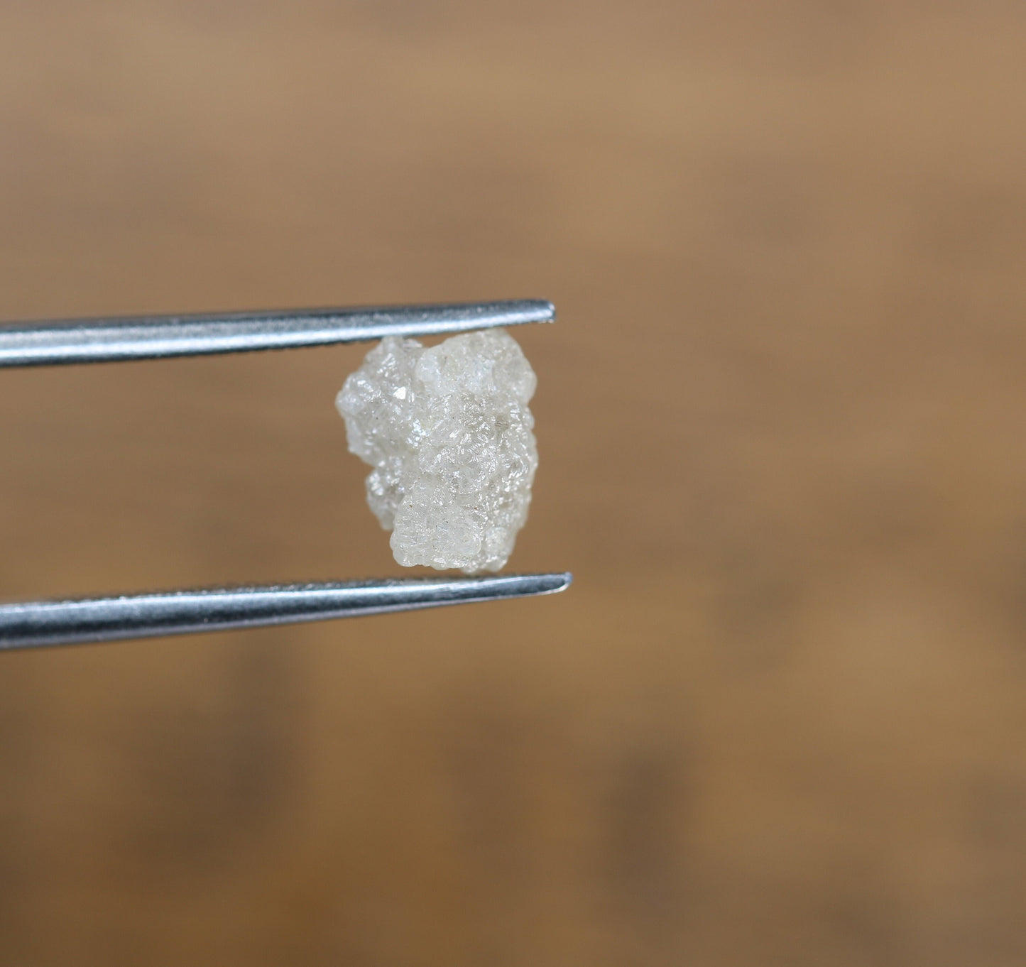 1.23 CT  Snow White Uncut Raw Salt and Pepper - Loose Rough Diamond - Raw Irregular Shape - Customize Jewelry - Sale Offer - Christmas Gift