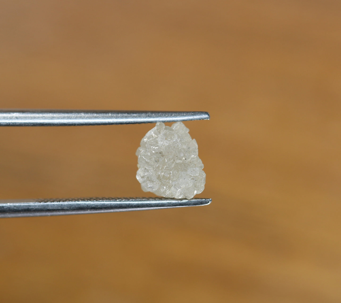 1.38 CT White Uncut Raw Salt and Pepper - Loose Rough Diamond - Raw Irregular Shape - Customize Jewelry - Sale Offer - Christmas Gift
