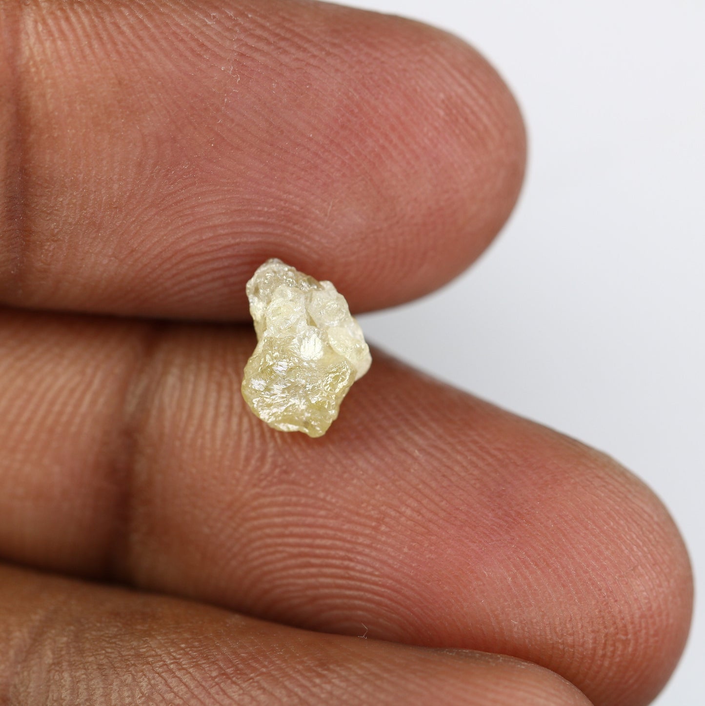 1.89 CT White Uncut Raw Salt and Pepper - Loose Rough Diamond - Raw Irregular Shape - Customize Jewelry - Sale Offer - Christmas Gift