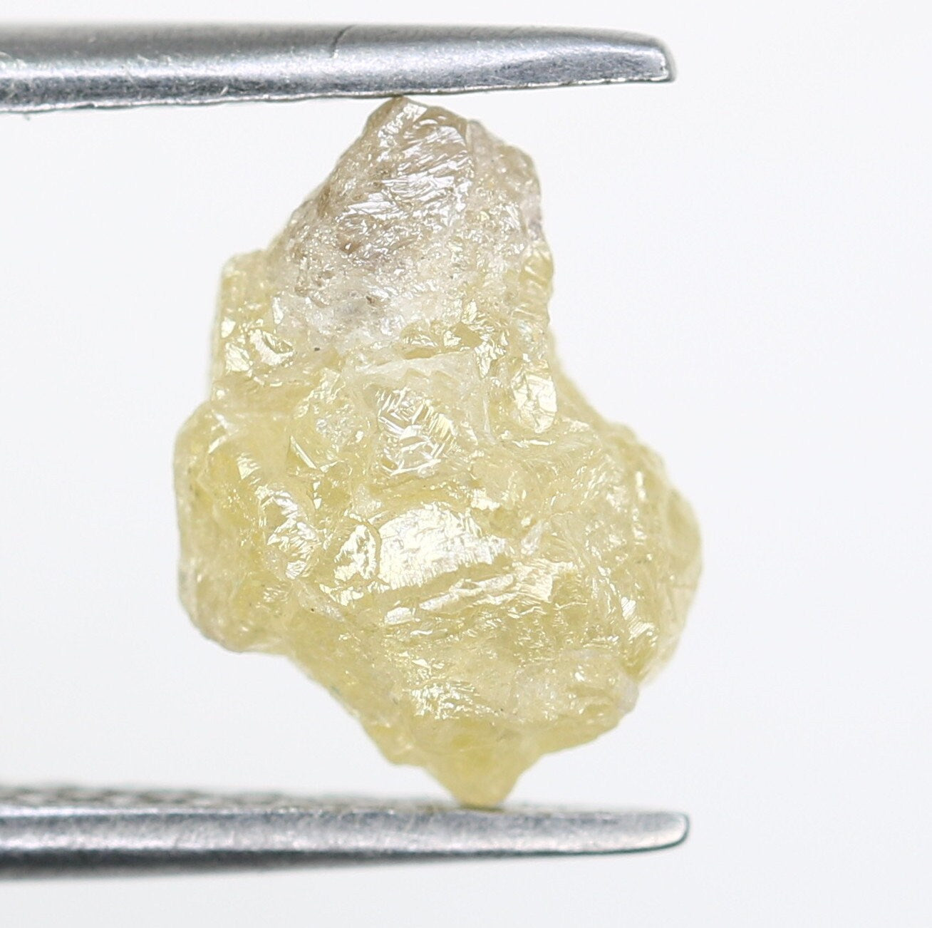 1.89 CT White Uncut Raw Salt and Pepper - Loose Rough Diamond - Raw Irregular Shape - Customize Jewelry - Sale Offer - Christmas Gift