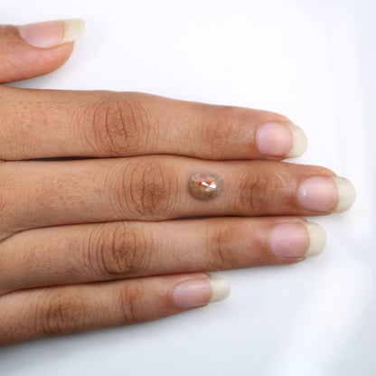 1.48 CT Oval Peach Diamond | Ideal for Engagement Ring | Stunning Gold Jewelry Piece