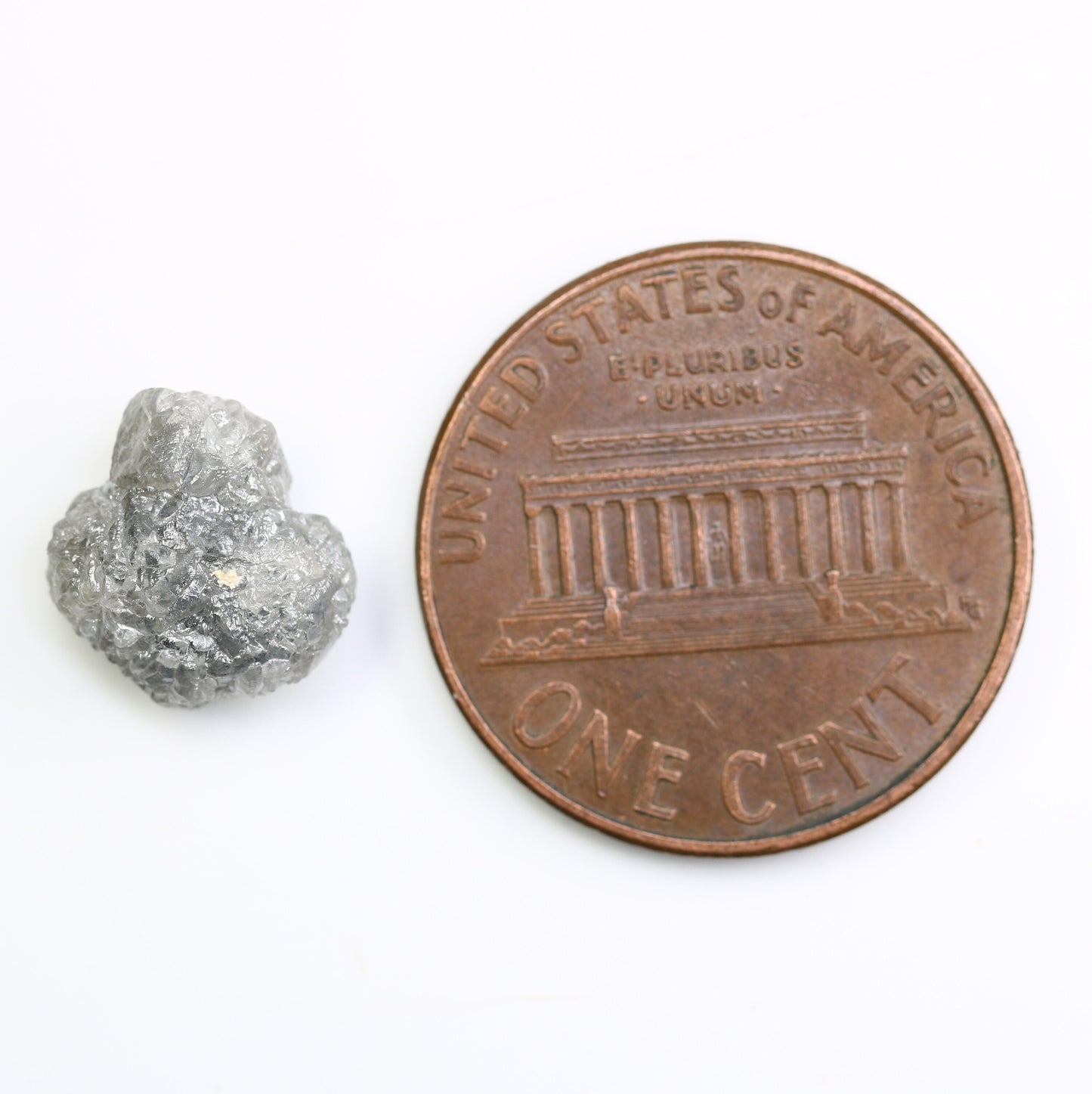 3.19 CT Uncut Raw Salt and Pepper - Loose Rough Diamond - Raw Irregular Shape - Customize Jewelry - Sale Offer - Christmas Gift