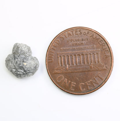 3.19 CT Uncut Raw Salt and Pepper - Loose Rough Diamond - Raw Irregular Shape - Customize Jewelry - Sale Offer - Christmas Gift