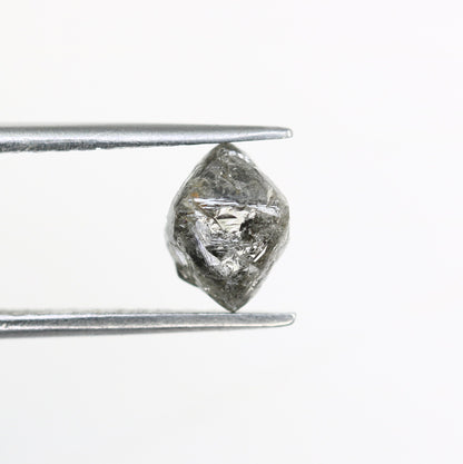 1.94 CT Black Uncut Raw Salt and Pepper - Loose Rough Diamond - Raw Irregular Shape - Customize Jewelry - Sale Offer - Christmas Gift