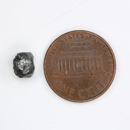 1.85 CT Black Uncut Raw Salt and Pepper - Loose Rough Diamond - Raw Irregular Shape - Customize Jewelry - Sale Offer - Christmas Gift