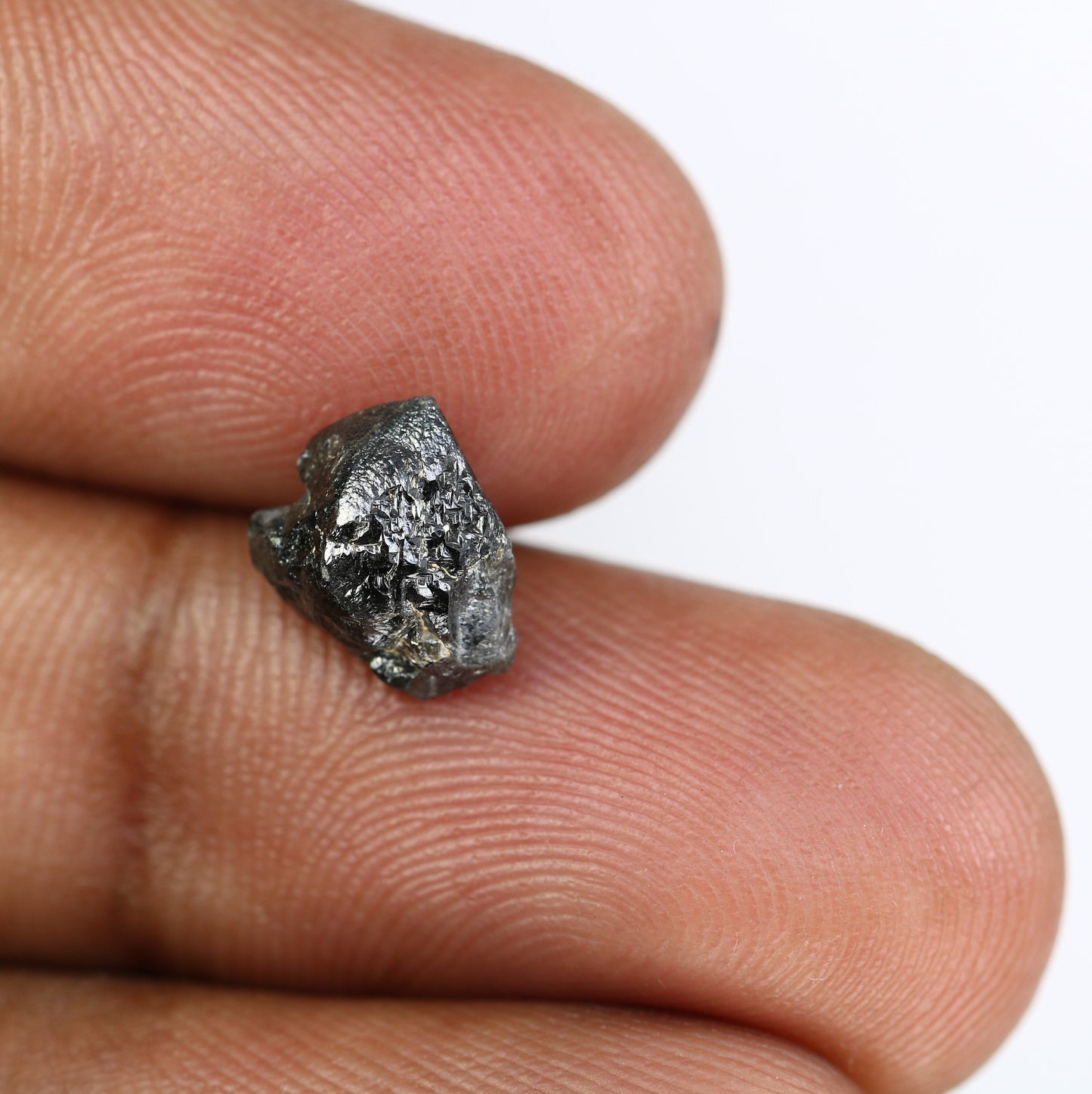 3.00 CT Gray Uncut Raw Salt and Pepper - Loose Rough Diamond - Raw Irregular Shape - Customize Jewelry - Sale Offer - Christmas Gift