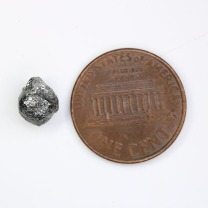 2.72 CT Gray Uncut Raw Salt and Pepper - Loose Rough Diamond - Raw Irregular Shape - Customize Jewelry - Sale Offer - Christmas Gift