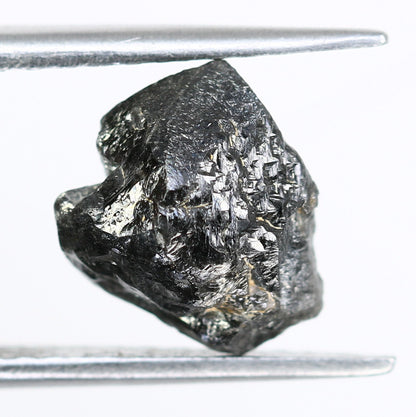 3.00 CT Gray Uncut Raw Salt and Pepper - Loose Rough Diamond - Raw Irregular Shape - Customize Jewelry - Sale Offer - Christmas Gift
