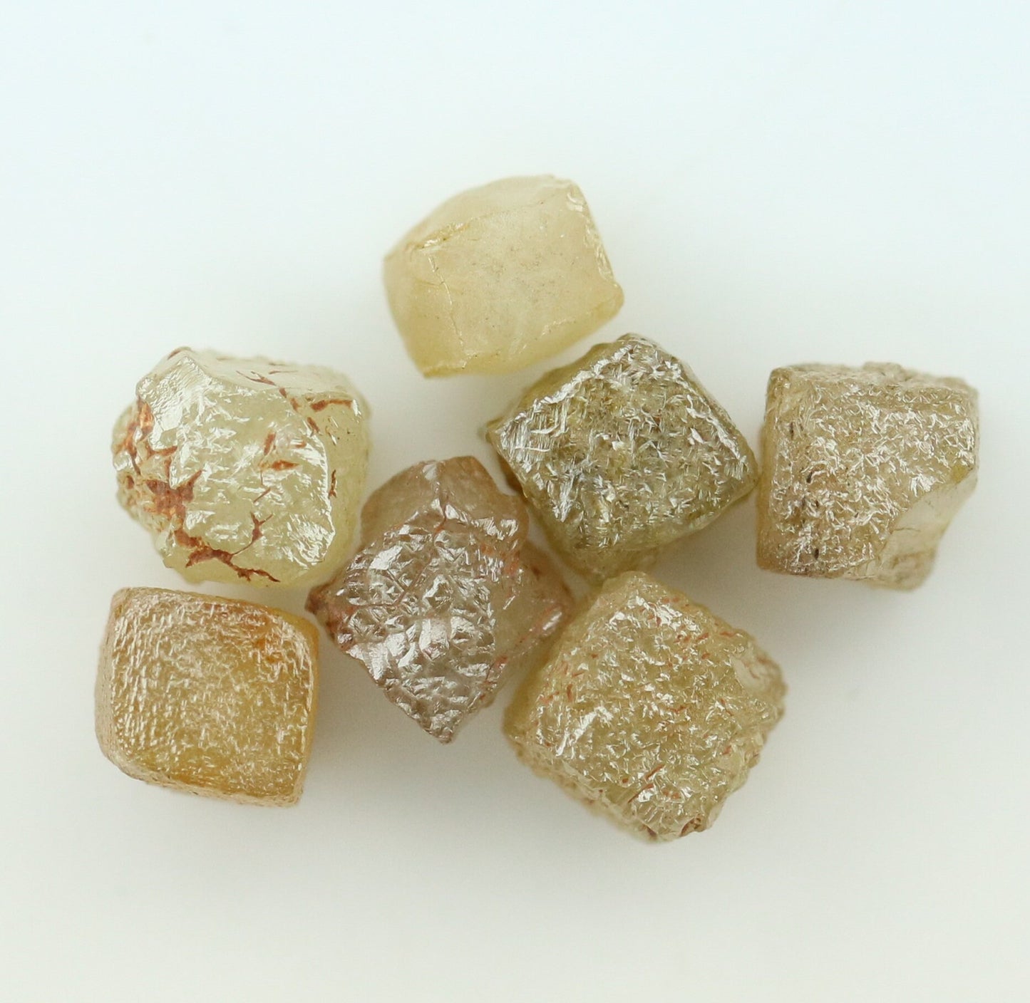 2.57 Yellow Uncut Raw Salt and Pepper - Loose Rough Diamond - Raw Irregular Shape - Customize Jewelry - Sale Offer - Christmas Gift