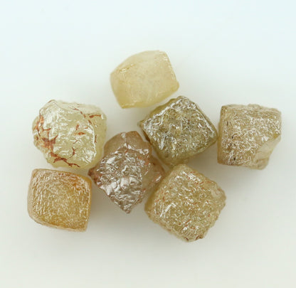 2.57 Yellow Uncut Raw Salt and Pepper - Loose Rough Diamond - Raw Irregular Shape - Customize Jewelry - Sale Offer - Christmas Gift