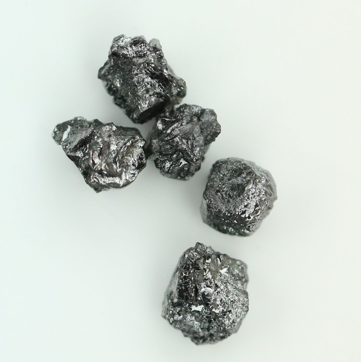 1.53 Uncut Raw Salt and Pepper - Loose Rough Diamond - Raw Irregular Shape - Customize Jewelry - Sale Offer - Christmas Gift