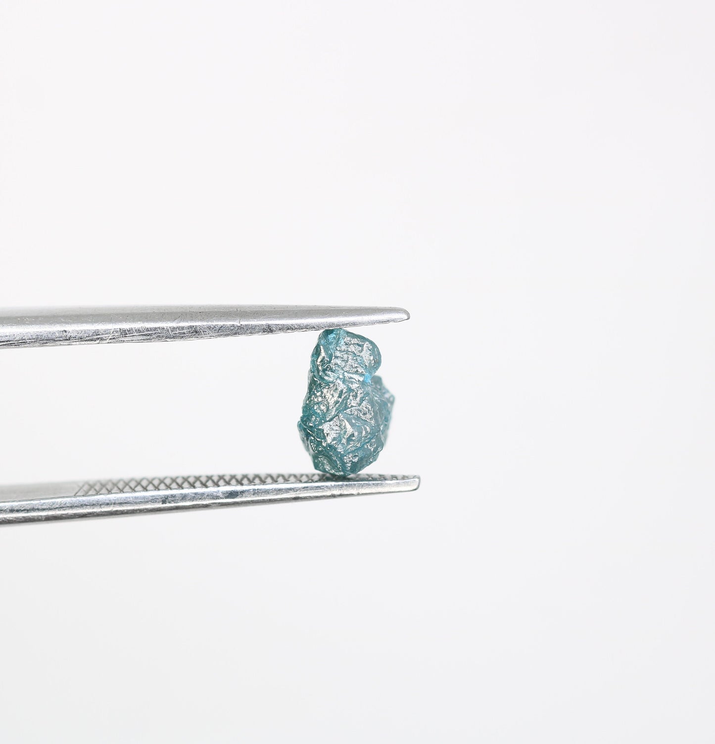 1.02 CT Blue Uncut Raw Salt and Pepper - Loose Rough Diamond - Raw Irregular Shape - Customize Jewelry - Sale Offer - Christmas Gift