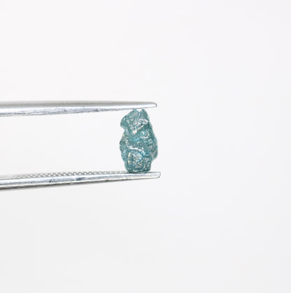 1.02 CT Blue Uncut Raw Salt and Pepper - Loose Rough Diamond - Raw Irregular Shape - Customize Jewelry - Sale Offer - Christmas Gift