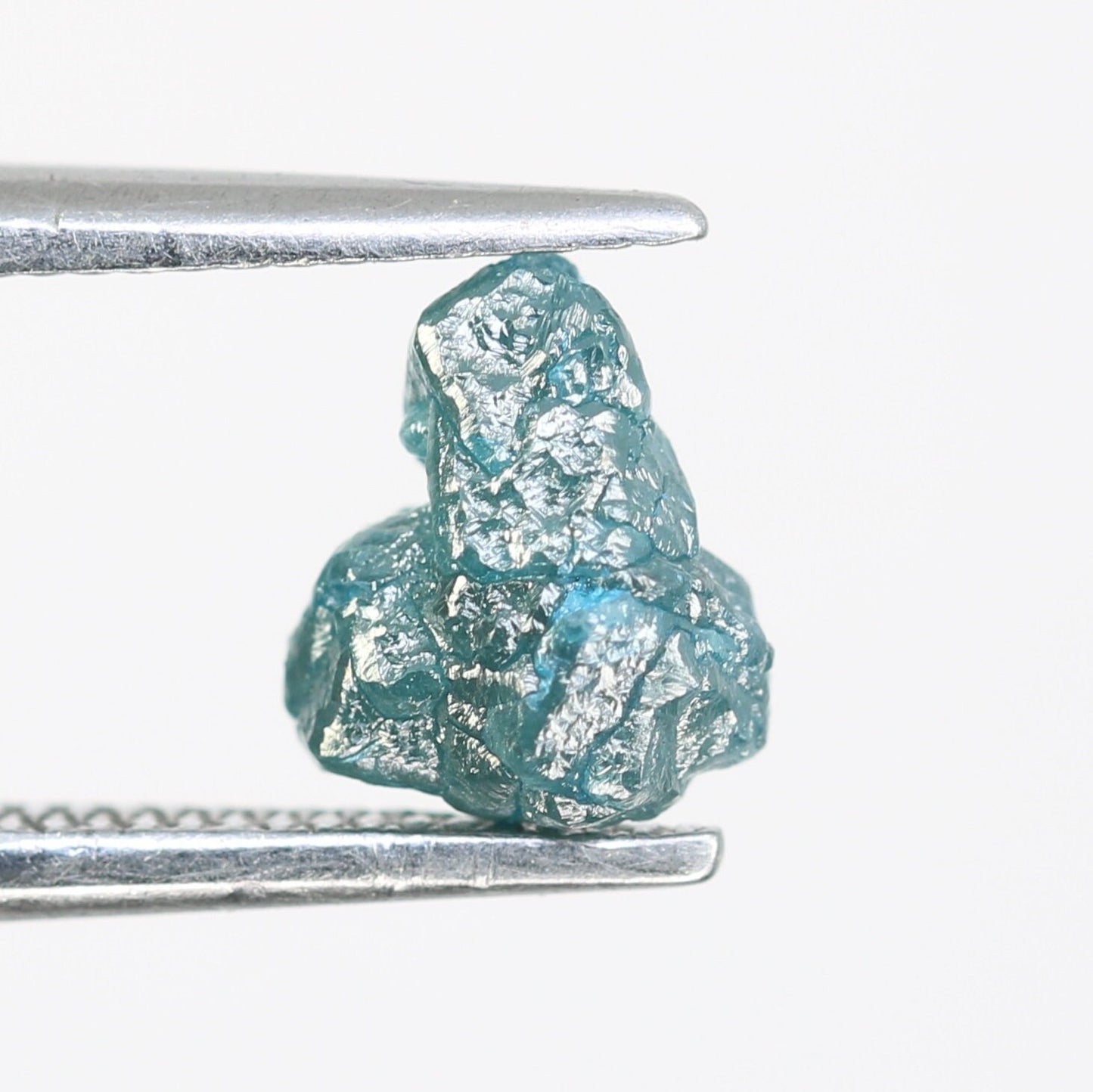 1.02 CT Blue Uncut Raw Salt and Pepper - Loose Rough Diamond - Raw Irregular Shape - Customize Jewelry - Sale Offer - Christmas Gift