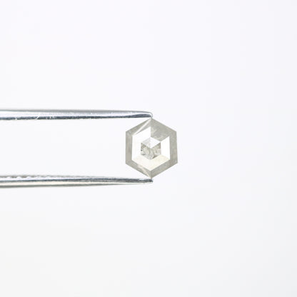 1.40 CT Hexagon Loose Salt and Pepper Diamond - Natural Hexagon Diamond - Salt and Pepper Ring - Gift for Wifey - Gift for mother - Jewlery