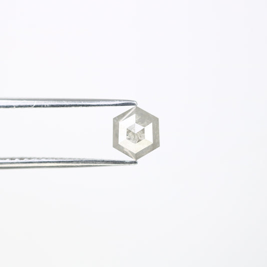 1.40 CT Hexagon Loose Salt and Pepper Diamond - Natural Hexagon Diamond - Salt and Pepper Ring - Gift for Wifey - Gift for mother - Jewlery